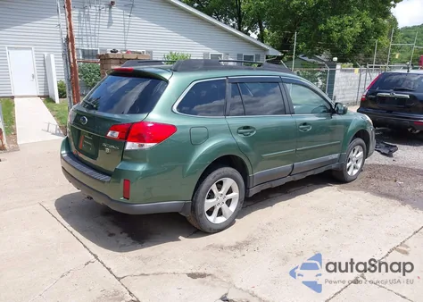 2013 Subaru Outback 2.5I Premium из США, поврежденный, VIN 4S4BRCGC6D3305826